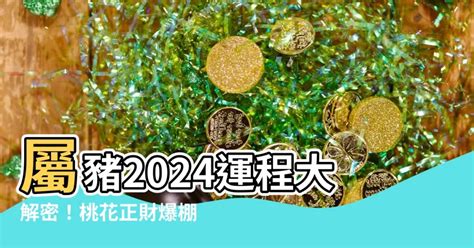 屬豬2024運程|屬豬2024運勢丨屬豬增運顏色、開運飾物、犯太歲化解、年份